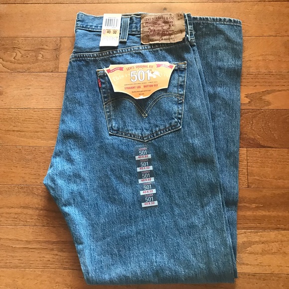 Levi's Other - NEW Levi Original Fit 501 Size 40